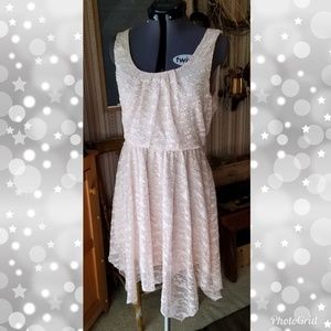 Light Pink lace dress